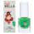 Miss Nella KISS THE FROG Safe Glitter Green Nail Polish for Kids Non-Toxic & Odour Free Formula for Children and Toddlers Natural Water Based for Easy Peel Off