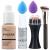 6 pieces Liquid Foundation Set Matte Liquid Full Coverage Foundation with Face Primer Volcanic Stone Oil Rollers Foundation Brush MakeUp Sponge MakeUp Set ( # 102) 1 piece (1 Pack) # 102