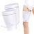HANSILK Catheter Leg Bag Holder 2 Pcs Convenient Washable Reusable Elastane Stitched Wrapped Urine Bag Designed for The Incontinent L