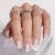 Bartbox French press on nails short Square artificial nails to stick on 30 pieces of French fake nails with nail glue short press on nails square false nails for women & girls Mike white-48
