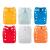 ALVABABY Newborn Cloth Diapers Pocket for Less Than 12pounds Cloth Diaper 6pcs with 12 Insert 6SVB03 Snaps Pure Color 03 6 Count (Pack of 1)