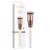 Make-up brush luvia blurring buffer foundation make-up brush for light & even blends vegan cosmetic brush pearl / coffee