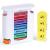 Opret tablet box with 4 compartments for the morning at noon at night medication box pill box 7 days of pill box tablet box weekly box tablets organizer supplement box white
