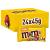 M & M's Peanut bag small packs for on the go chocolate lenses with peanut core chocolate large pack 24 pack (24 x 45g) Peanut 24x45g