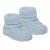 Soft Touch Royal Icon Newborn Baby Booties Baby Boys Girls Knitted Booties 1 Pair Plain Bootees NB-3 Months 1118 0 Months Sky Blue