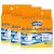 Swirl glasses cleaning towels 30 individually packaged towels in donor box - anti -fitting effect - extra soft and gentle - fat -solving - strip -free (3 -pack)