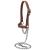 Weaver Leather Livestock Brahma Webb Goat Halter, Brown Medium