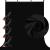 10 x 7 FT Black Backdrop Background for Photography, High Density Polyester Fabric Pure Black Photo Backdrop Curtain Screen Collapsible Seamless for Photoshoot Portraits Party Video Studio Film 7 X 10 FT Black