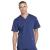 Cherokee Scrubs for Men Workwear Professionals V-Neck Four-Pocket Scrub Top WW695 Medium Navy