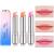 firstfly Pack of 3 Crystal Jelly Lipstick Long Lasting Nutritious Lip Balm Lips Moisturizer Magic Temperature Color Change Lip Gloss (3 Pack) Rose&Pink&Orange