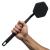 Tooletries - Back Scrubber - Exfoliates & Deep Cleans - Silicone Shower & Bath Body Brush with Long Handle and Bespoke Bristles - Bathroom & Hygiene Accessory - Charcoal