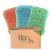 Bath Sponge 3 Pack Shower Sponges for Cleaning Exfoliating Body Sponge Orange,Blue,Green