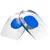 Gel Silicone Heel Cups/Pads - 1 Pair Heel Lifts for Achilles Tendonitis, Shoe Wedge Inserts for Plantar Fasciitis, Sore Heel, Bone Spur, Foot Pain Relief Support, Comfort Cushion Insoles for Women/Men 1 Pair Blue Size M (Men 4.5-9.5, Women 6-11)