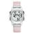 HORKENT Digital speech for women with American accent voice LCD Big Numbers watch for visually impaired older or blind people pink