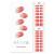 ohora Semi Cured Gel Nail Strips (N Basic Nails no.1) - Works with Any Nail Lamps  Salon-Quality  Long Lasting  Easy to Apply & Remove - Includes 2 Prep Pads  Nail File & Wooden Stick