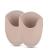 Ballet Pointe Shoe Socks Pad  Knitted Fabric Toe Cap Cover Ballet Slipper Toe Pouches Pad  Relief Forefoot Pain Point Shoes Toe Wrapped Protector Cushion Women Anti-Slip Toe Half Socks (Long)