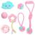 7Pcs Dog Toys for Small Dogs Puppy Chew Toys from 8 Weeks Natural Cotton Dog Rope Toys Squeaky Plush Dog Toy Puppy Teething Toys Dog Toys Set for Small Mediuem Dogs