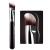 Foundation Brush PRO Slanted for Liquid Mask Kabuki Brush with Fiber Unique Head Shape Perfect for Liquid, Cream and Powder - Buffing, Blending, Face Brush -Foundation F625 EIGSHOW F625 Black
