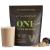 VitaHustle ONE Superfood Plant Based Protein Powder Chocolate, 20G Vegan Protein Meal Replacement Shake, 86 Superfoods, Ashwagandha, Super Greens, Probiotics, Gluten Free, Dairy Free, No Added Sugar (Chocolate Cacao)