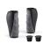 PRUNUS Bike Handlebar Grips Short, Bicycle Grips Rubber Comfort Ergonomic Antislip Shift Replacement Grips, Bike Handle Grips for BMX MTB Mountain Bike(90mm/130mm) 90MM+90MM