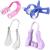 4 Pieces Nose Up Lifting Clips Nose Clip On Safety Silicone Nose lifter Nose Bridge Slimming Clips Beauty Clip Tool Set for Women