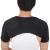 Double Shoulder Support Brace Wool Shoulder Warmer for Women Men Shoulder Wrap Support Fleece Winter Warm Pain Relief Protective Brace for injury Arthritis Pain Relief Gym and Sport (Black)