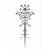 Dopetattoo 6 Sheets Temporary Tattoos for Women Adults Ancient Viking Art Deco Vegvisir Navigation Compass Temporary tattoo for Men for Woman Neck