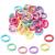 nuoshen 50 Pcs Baby Hair Ties Assorted Colors Elastic Mini Hair Ponios Ponytail Holders Hair Accessories for Girls Kids