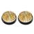 2pcs Flower Frog Round Holder for Arrangements 2.4 Inch