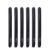 6 pieces 100/180 black nail files nail files professional nail files reusable nail files double-sided nail file robust and wear-resistant and washable black-6 1.0