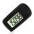 Flintronic pedometer to walk 3D stepping meter large-scale shot counter exact pedometer simple pedometer for walking sports for seniors children men #1 A-black with clip linyard