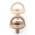 Itzy Ritzy Sweetie Soother Food Grade Silicone Pacifiers 0+ Months Cream Taupe Braid 2 Pacifiers