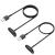 2-Pack Charger Cable for Fitbit Inspire 2 (Not for Inspire 3), for Fitbit Inspire 2 Fitness Tracker, Replacement Charging Cable Accessory for Fitbit Inspire 2 (3.3 ft/1.0 ft)