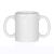 Dual Handle Mug (Double Grip Mug) to Aid Tremors, MICROWAVE SAFE, 11.83 US Fl. Oz. (350 Ml), BPA-FREE - WHITE Color