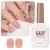 GAOY Sheer Nude Gel Nail Polish, 16ml Jelly Natural Pink Translucent Color 1301 UV Light Cure Gel Polish for Nail Art DIY Manicure and Pedicure at Home Nude Jelly