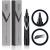 VOID Homme Beard Volume Pen (Black) - Beard Filling Pen Sweat & Waterproof Smudge-proof Beard Filler Pen for Natural look