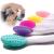 5pack Dog Toothbrush Double-Sided Soft Silicone Gentle Dental Brushes kit with Curved Long Handle Dog toothbrushes Red