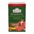 Ahmad Tea Raspberry & Pomegranate Green Tea | Green Tea - 20 Teabag Sachets Raspberry & Pomegranate 20 Count (Pack of 1)