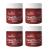 4x La Riche Directions Semi-Permanent Hair Color 100ml Tub - Pillarbox Red Pillarbox Red 100 ml (Pack of 4)