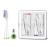 Toothbrush Replacement Heads for Complete Care 5.0/9.0 (CC-01/WP-861) STRB-4WW (4-Pack White)