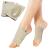 YLYLXIMA Arch Support Sleeves Compression Arch Support Plantar Fasciitis Relief Brace with Gel Pad Inside Metatarsal Foot Arch Supports for Flat Feet Arch and Foot Pain - Men Women (1 Pair Beige)