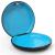 ARGOMAX Aligner Case Retainer Case Braces Box 1 Piece Orthodontic Box (Blcak + Blue Silicone). Black