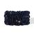 Silkie 4-Set 100% pure mulberry lide black thin hair tie with travel bags hair tie for every day hair care ponytail holder without hair damage (star gazer)