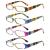 Cojwis 4 Pack Women Reading glasses with beautiful pattern glasses spring hinges for women reader (4 color mixed-2 1.50 multiplier_x) 4 color mix-2 1.5 x