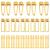 50 pieces of alligator hair clips made of metal flat hair clips for DIY hair needles cast accessories golden duck beak hair clips for the production of acrylic resin hair clip 3 styles golden clip