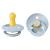 Bibs Pacifiers | Natural Rubber Baby Pacifier | Set of 2 BPA-Free Soothers | Made in Denmark | Baby Blue | Size 0-6 Months