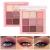 Eyeshadow Palette,9 Colors Pink Rose Shimmer matte High Pigmented Glitter Pallete Eyeshadow Makeup Colorful Lasting Waterproof Makeup Eyeshadow Palette D03
