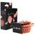 Bellody original hair tie - Sundance Edition - Stylish braided hair tie with strong hold (4er set - Ibiza orange) - Women's hair accessories in orange