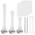 VIKY Cerzendocht Set 100 pieces of candle for candles smoke -free candle -free Candles Make Set wicks for candles DIY Candles Ostlamps aromatherapy three lengths (10/15/20cm)