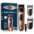 King C. Gillette Electrical beard trimmer Pro for men.With precision wheel for 40 beard lengths washable lifelong spicy blades made of full metal